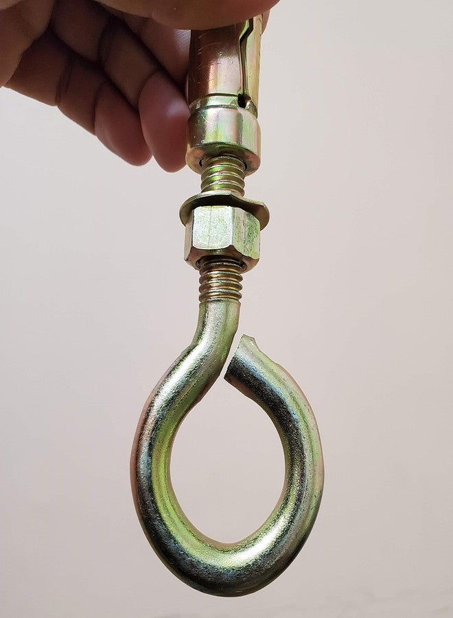 Pure Source India Brass Swing Anchor Fasteners Hook for Hanging Swing, 12 mm, Gold - Image 5